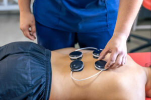 Patient undergoing Spinal Cord Stimulator Therapy in TX